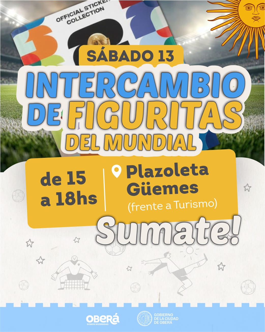 Intercambio de figuritas del mundial