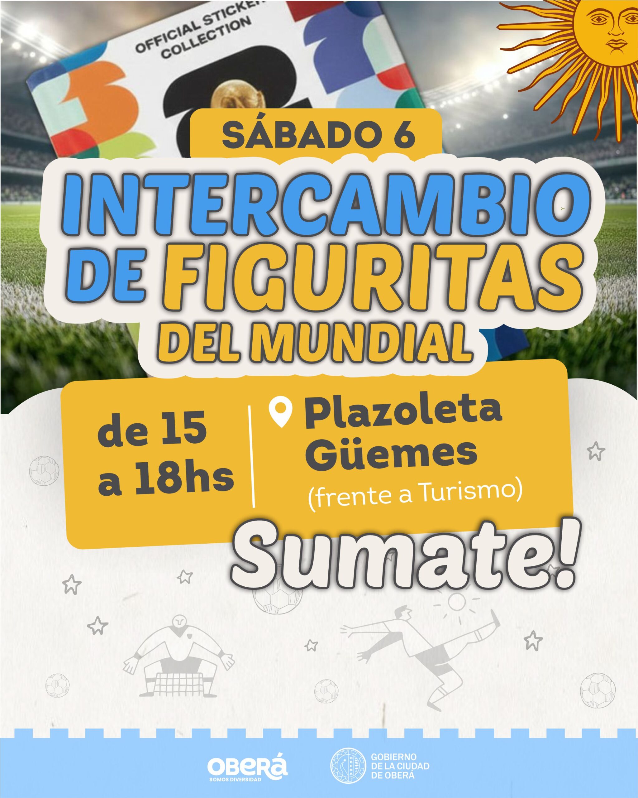 Intercambio de figuritas del mundial