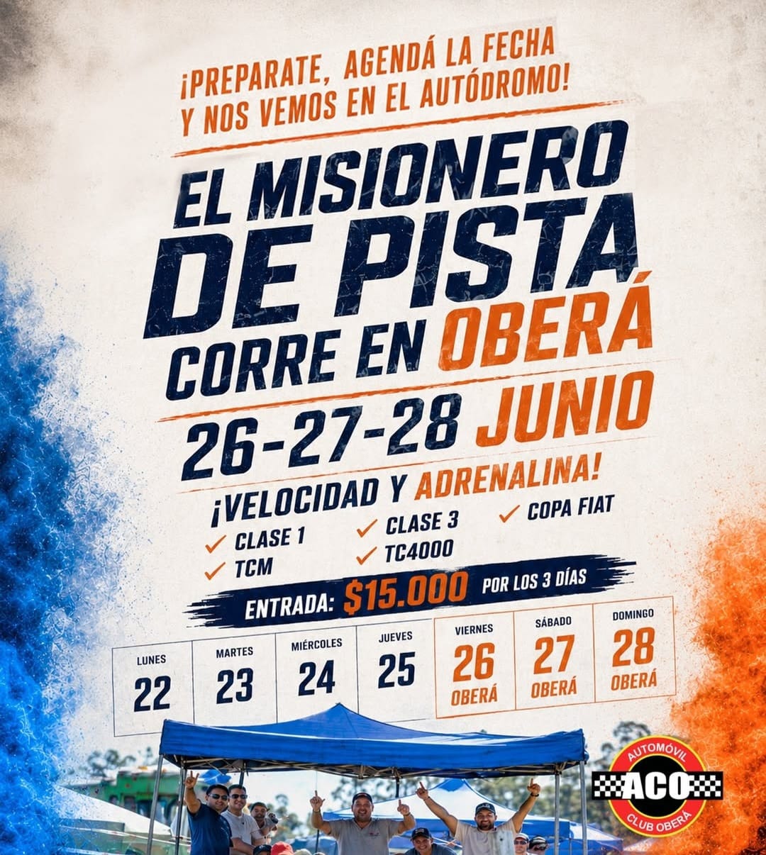 Misionero de Pista