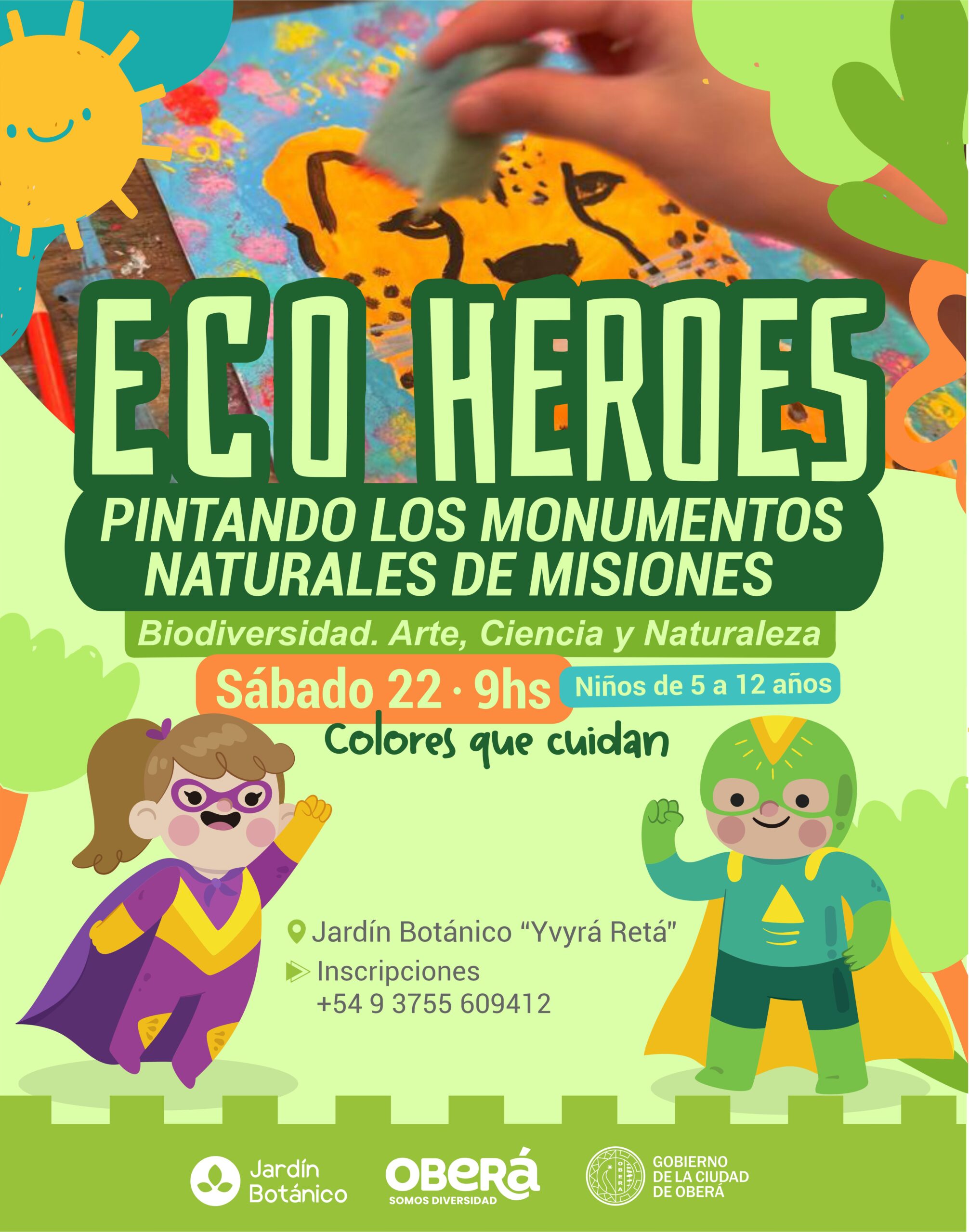 ECO HÉROES | Pintando los Monumentos Naturales de Misiones